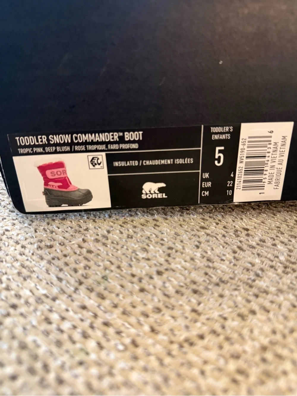 Sorel Toddler Snow Commander Boots